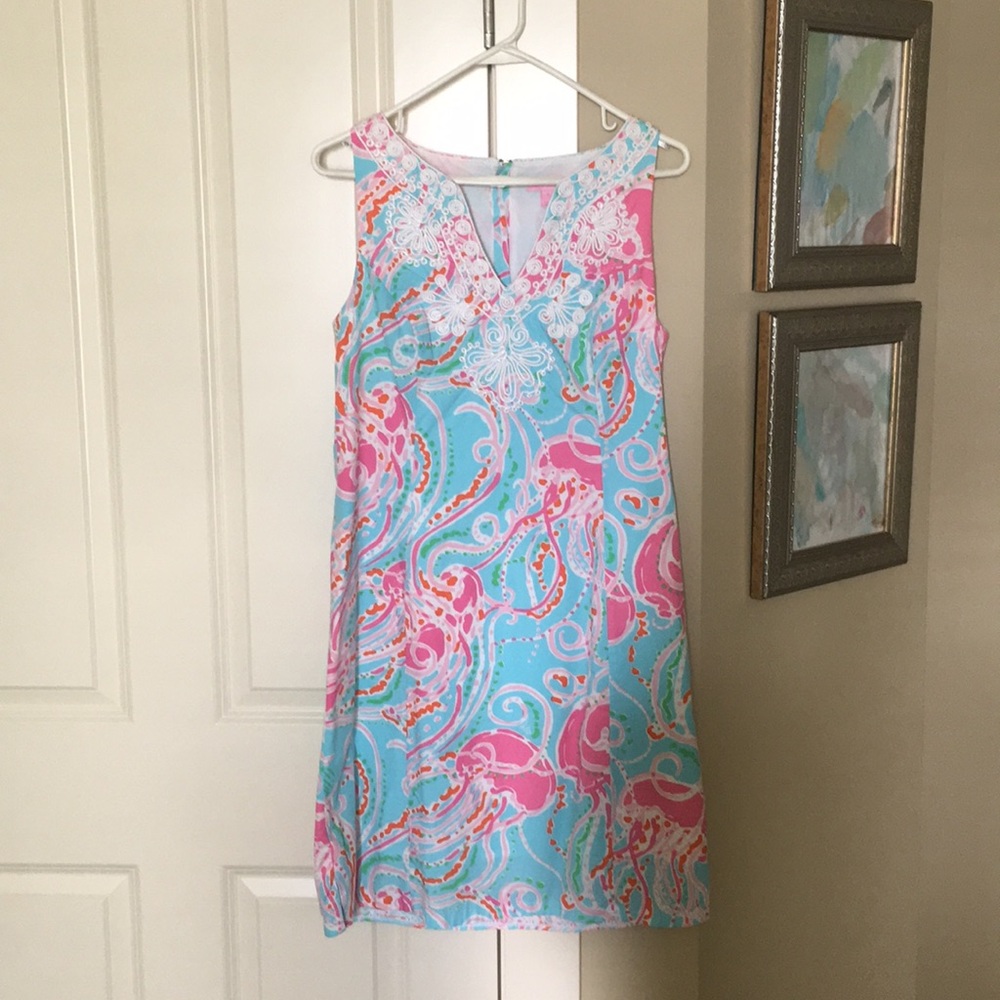 Lilly Pulitzer Jellies Be Jammin Gabby Shift Dress